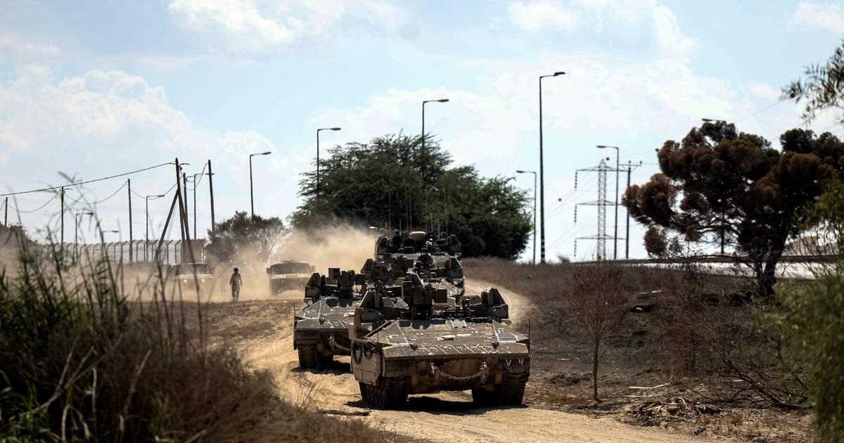 इजरायली सेना ने गाजा के अंदर कई टैंकों पर हमला किया